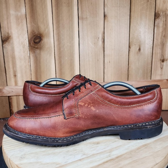 Allen Edmonds Shoes Mens Size 12 D Brown Leather Wilbert‎ Comfort Oxford USA main image 9